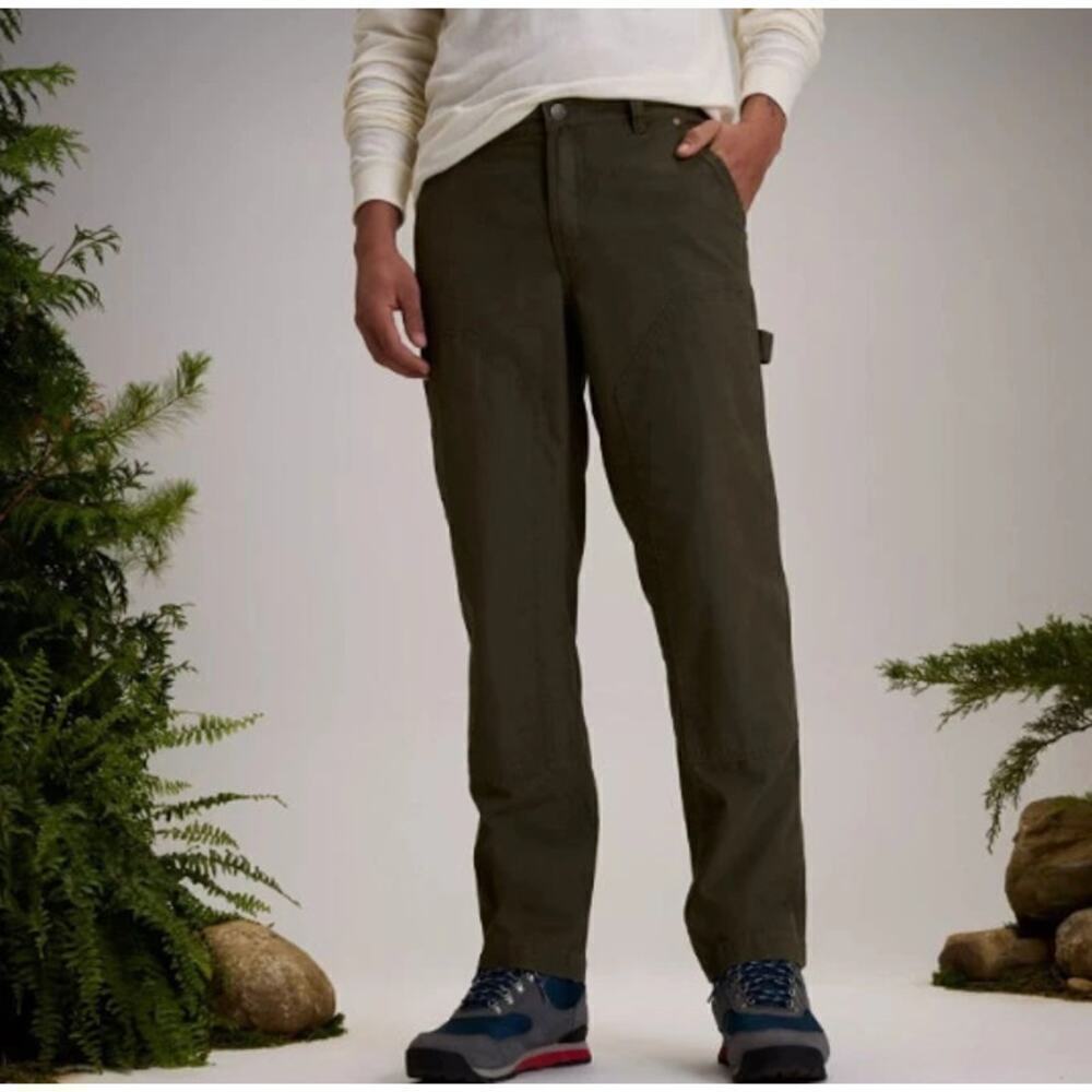 NWT Alpine Design Men's Vintage Olive Utility Pant Size 36 X 30
